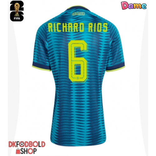 Colombia Richard Rios #6 Udebanetrøje Dame VM 2026 Kort ærmer